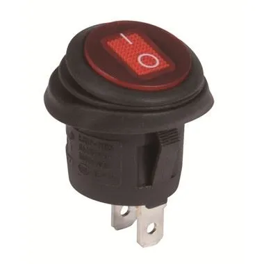 Gli interruttori a bilanciere rotondi impermeabili hanno un meccanismo a scatto?